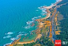 你见过这么美的旅游公路吗?这个春节文昌木兰湾火了!_文昌网